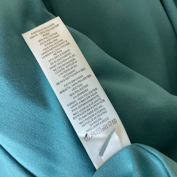 Alex Evenings Embroidered Three-Quarter Sleeve Shift Dress, size 8 - Picture 13 of 14